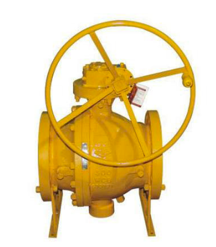 Cast steel fixed ball valve