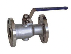 Integrated cast steel floating ball valve