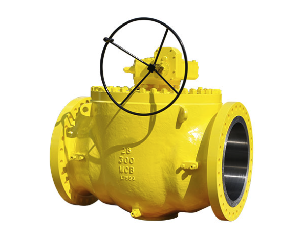 Top mounted ball valve