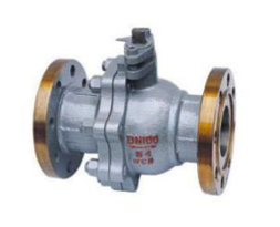 Floating ball valve with flange connection