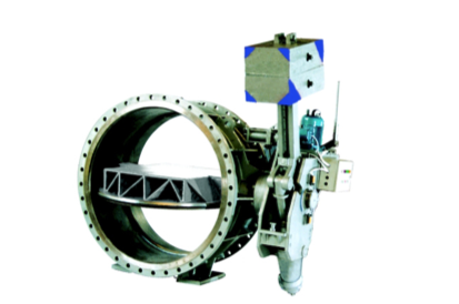 Hydraulic control butterfly valve