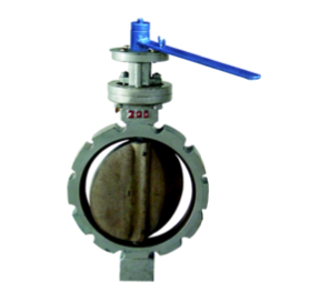 High temperature hot air regulating butterfly valve