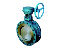 Elastic soft and hard sealed butterfly valve