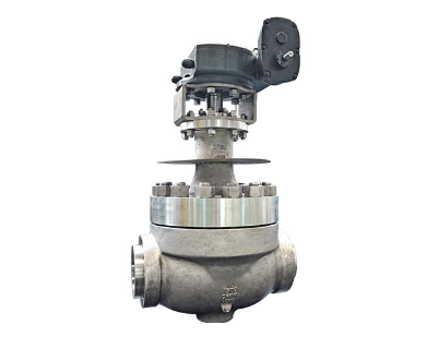 Deep cooling top mounted ball valve